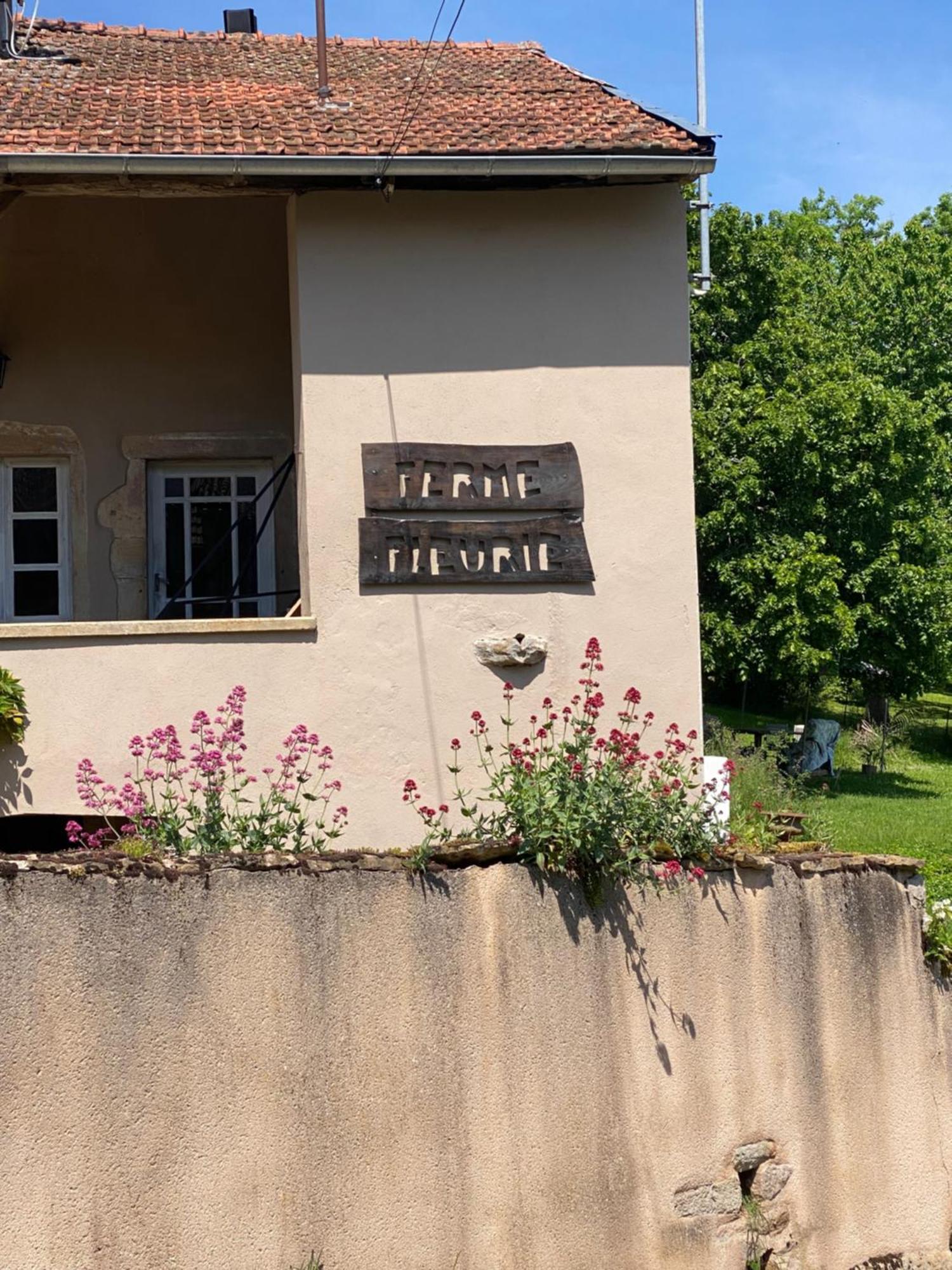Ferme Fleurie Panzió Bergesserin Kültér fotó